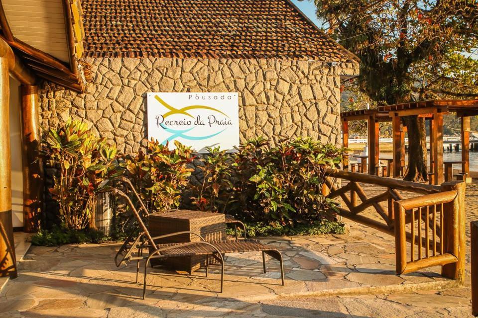 Pousada Recreio Da Praia Abraão Exterior foto